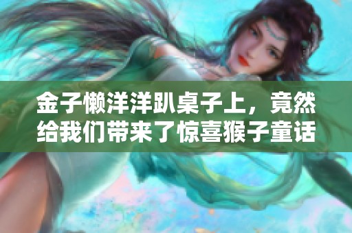 金子懒洋洋趴桌子上，竟然给我们带来了惊喜猴子童话