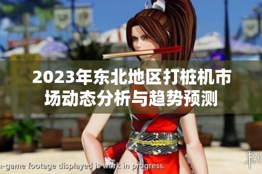 2023年东北地区打桩机市场动态分析与趋势预测