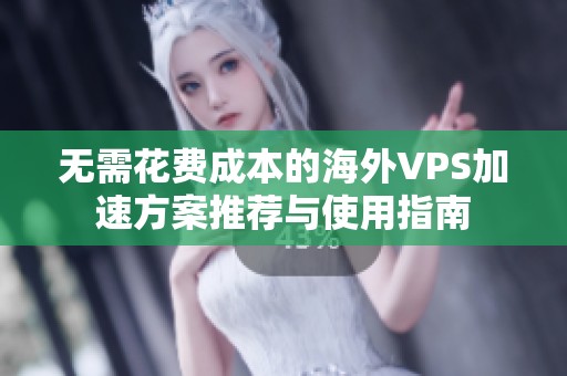 无需花费成本的海外VPS加速方案推荐与使用指南