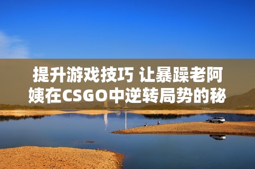 提升游戏技巧 让暴躁老阿姨在CSGO中逆转局势的秘诀