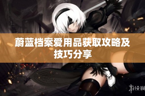 蔚蓝档案爱用品获取攻略及技巧分享