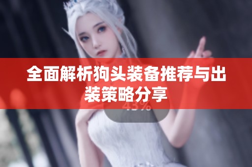 全面解析狗头装备推荐与出装策略分享