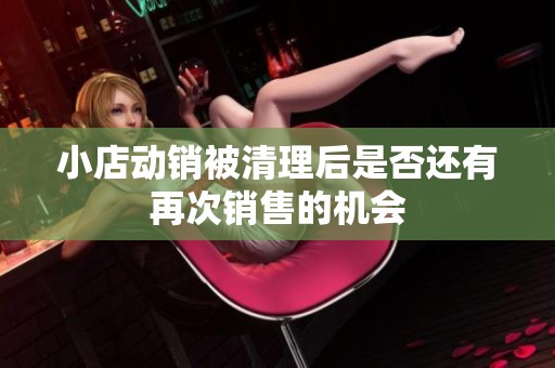 小店动销被清理后是否还有再次销售的机会