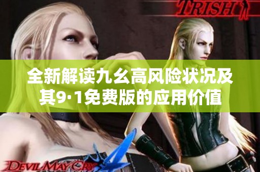 全新解读九幺高风险状况及其9·1免费版的应用价值