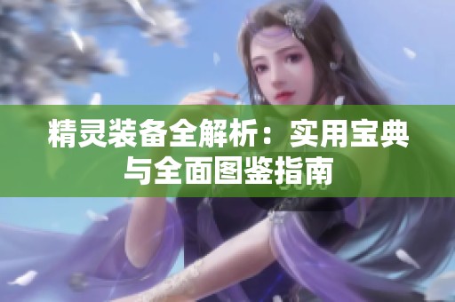 精灵装备全解析：实用宝典与全面图鉴指南