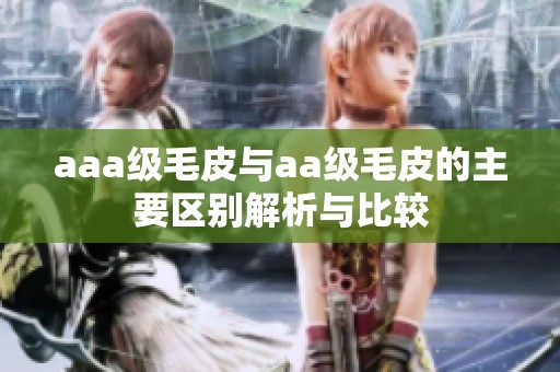 aaa级毛皮与aa级毛皮的主要区别解析与比较