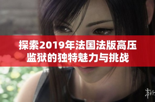 探索2019年法国法版高压监狱的独特魅力与挑战