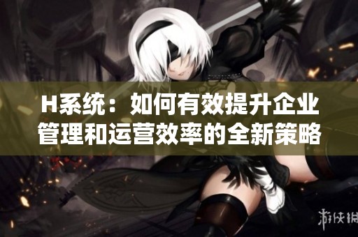H系统：如何有效提升企业管理和运营效率的全新策略