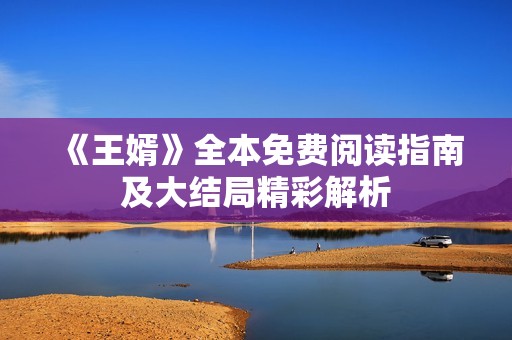 《王婿》全本免费阅读指南及大结局精彩解析