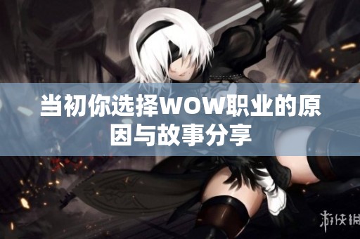 当初你选择WOW职业的原因与故事分享