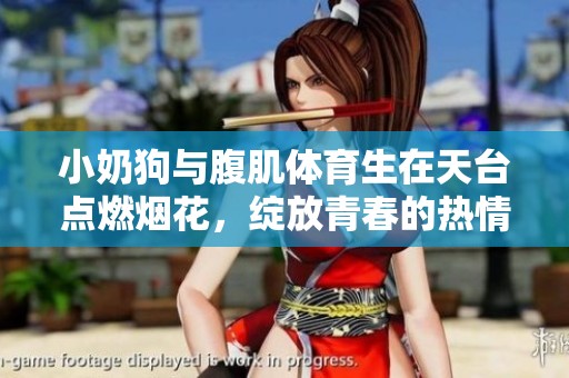 小奶狗与腹肌体育生在天台点燃烟花，绽放青春的热情与梦想