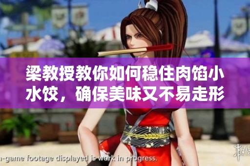 梁教授教你如何稳住肉馅小水饺，确保美味又不易走形