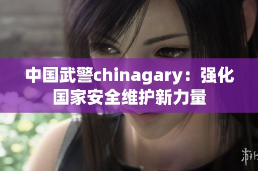 中国武警chinagary：强化国家安全维护新力量
