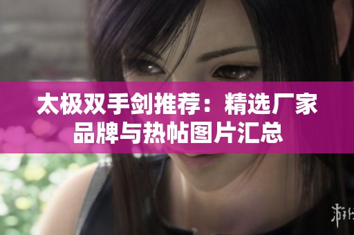 太极双手剑推荐：精选厂家品牌与热帖图片汇总