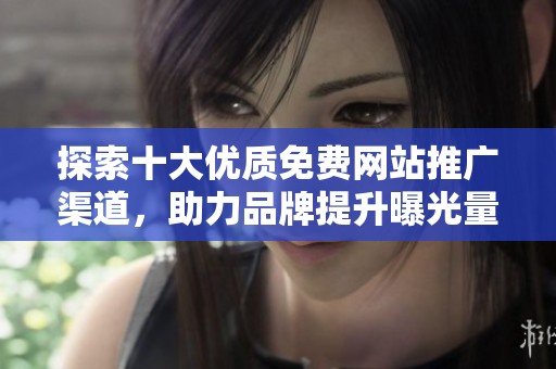 探索十大优质免费网站推广渠道，助力品牌提升曝光量
