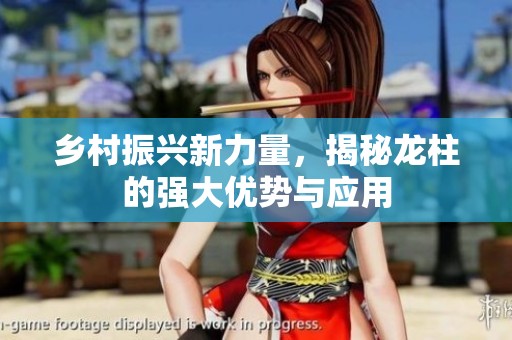 乡村振兴新力量，揭秘龙柱的强大优势与应用