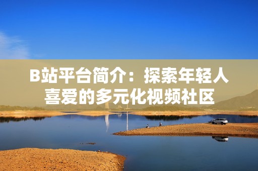 B站平台简介：探索年轻人喜爱的多元化视频社区