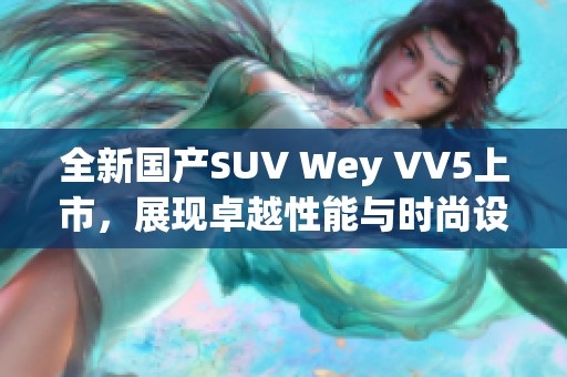 全新国产SUV Wey VV5上市，展现卓越性能与时尚设计