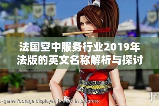 法国空中服务行业2019年法版的英文名称解析与探讨