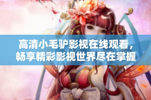 高清小毛驴影视在线观看，畅享精彩影视世界尽在掌握