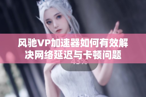 风驰VP加速器如何有效解决网络延迟与卡顿问题