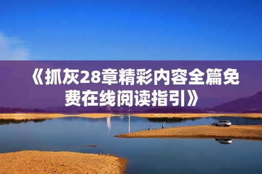 《抓灰28章精彩内容全篇免费在线阅读指引》