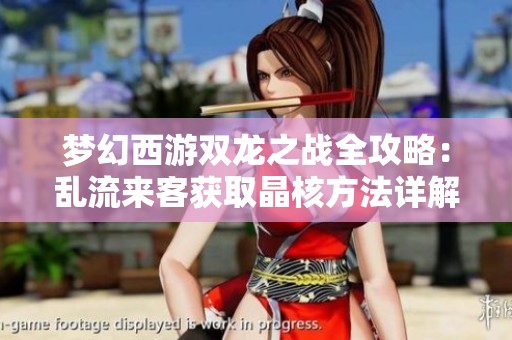 梦幻西游双龙之战全攻略：乱流来客获取晶核方法详解