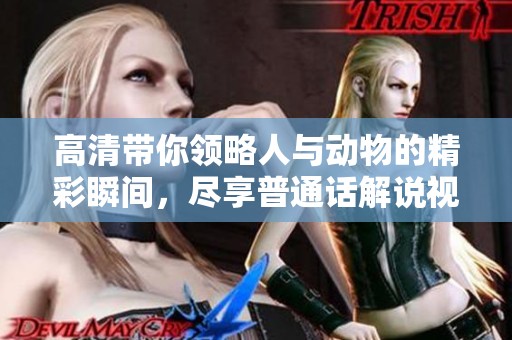 高清带你领略人与动物的精彩瞬间，尽享普通话解说视频
