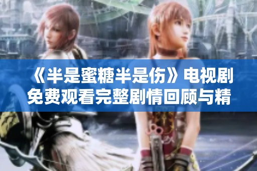 《半是蜜糖半是伤》电视剧免费观看完整剧情回顾与精彩点评