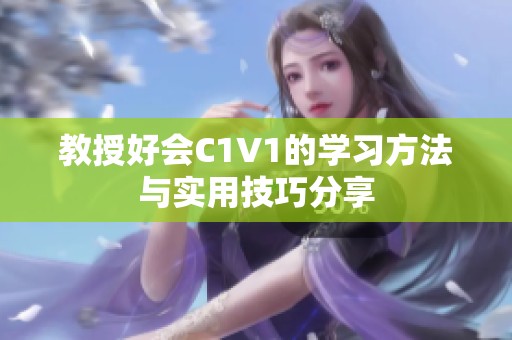 教授好会C1V1的学习方法与实用技巧分享