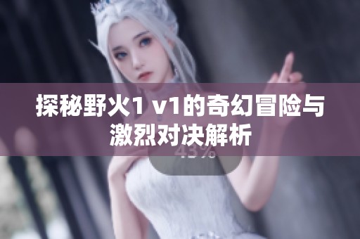 探秘野火1 v1的奇幻冒险与激烈对决解析
