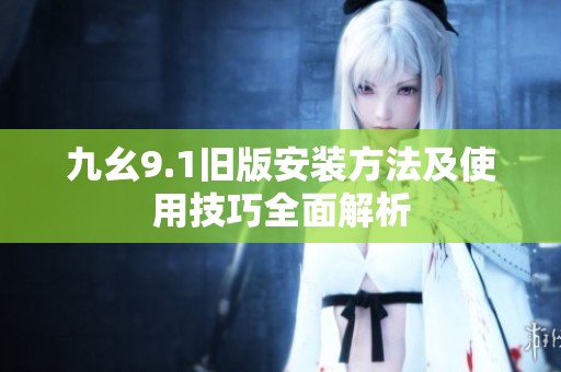 九幺9.1旧版安装方法及使用技巧全面解析