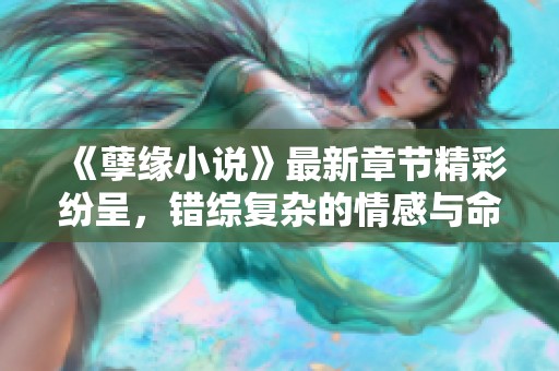 《孽缘小说》最新章节精彩纷呈，错综复杂的情感与命运交错揭秘