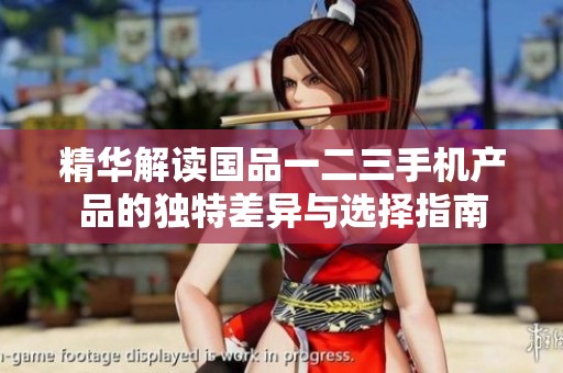 精华解读国品一二三手机产品的独特差异与选择指南
