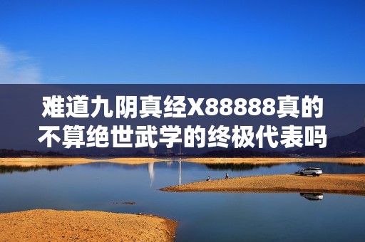 难道九阴真经X88888真的不算绝世武学的终极代表吗