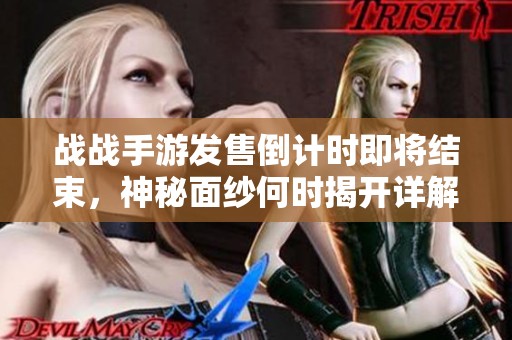 战战手游发售倒计时即将结束，神秘面纱何时揭开详解