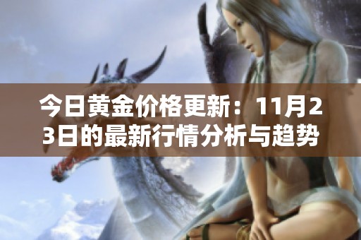 今日黄金价格更新：11月23日的最新行情分析与趋势解读