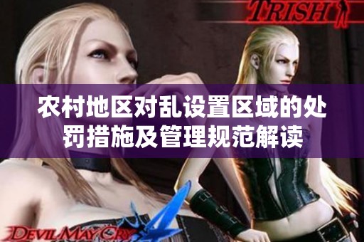 农村地区对乱设置区域的处罚措施及管理规范解读