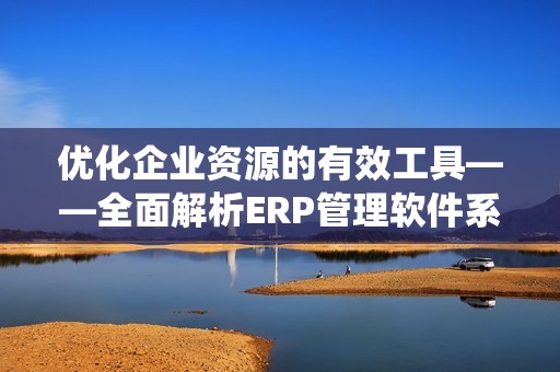 优化企业资源的有效工具——全面解析ERP管理软件系统