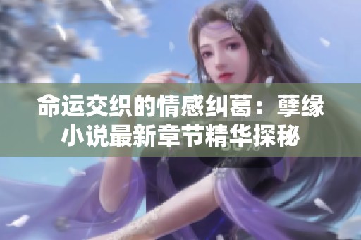 命运交织的情感纠葛：孽缘小说最新章节精华探秘