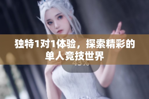 独特1对1体验，探索精彩的单人竞技世界