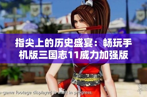 指尖上的历史盛宴：畅玩手机版三国志11威力加强版