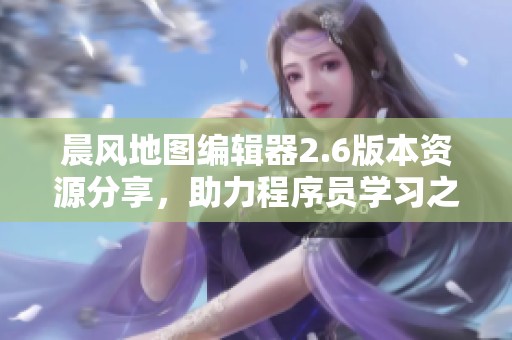 晨风地图编辑器2.6版本资源分享，助力程序员学习之路