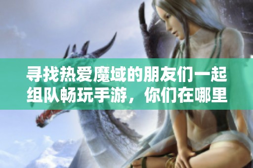 寻找热爱魔域的朋友们一起组队畅玩手游，你们在哪里？
