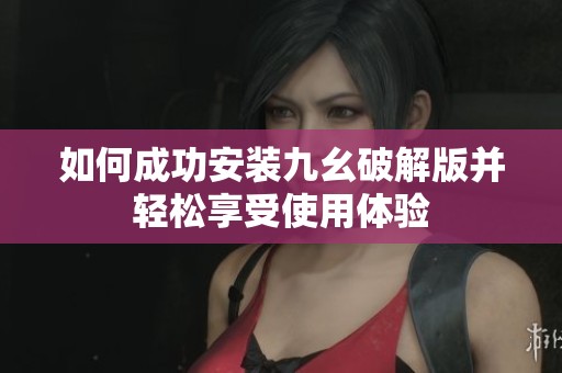如何成功安装九幺破解版并轻松享受使用体验