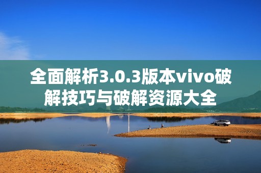 全面解析3.0.3版本vivo破解技巧与破解资源大全
