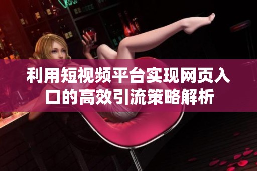 利用短视频平台实现网页入口的高效引流策略解析