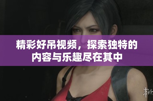 精彩好吊视频，探索独特的内容与乐趣尽在其中