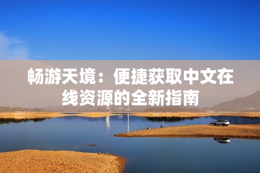 畅游天境：便捷获取中文在线资源的全新指南