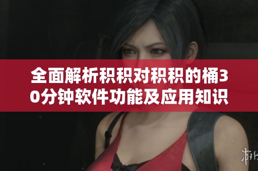 全面解析积积对积积的桶30分钟软件功能及应用知识